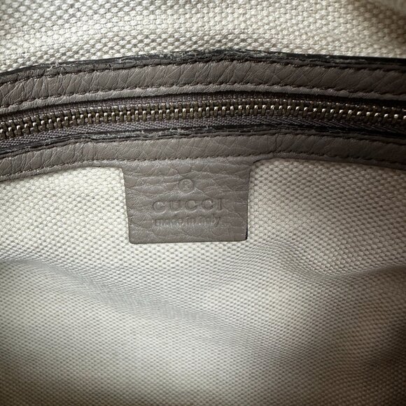 Gucci Medium Pebbled Boston Soho Bag - Picture 9 of 14